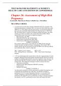 Chapter 26: Assessment of High Risk Pregnancy Lowdermilk: Maternity & Women’s Health Care, 11th Edition