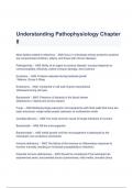 Understanding Pathophysiology Chapter 8 Test Bank Questions and Answers (A+ GRADED)