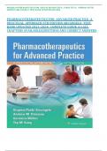 PHARMACOTHERAPEUTICS FOR  ADVANCED PRACTICE- A PRACTICAL  APPROACH 5TH EDITION ARCANGELO  TEST BANK UPDATED 2023-2024| COMPLETE GUIDE A+|ALL CHAPTERS AVAILABLE|QUESTIONS AND CORRECT ANSWERS