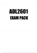 ADL2601 Exam Pack 2023 Latest exam questions and answers and summarized notes for exam preparation.