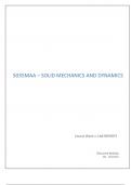 Portfolio of Lab Reports for Solid Mechanics and Dynamics Module