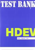 TEST BANK for HDEV, 4th Canadian Edition by Spencer Rathus & Laura Berk_ISBN 9780176887735, 0176887733.