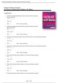 Test Bank For Calculate with Confidence 7th Edition by Deborah Gray Morris Chapter 1-25 | Complete Guide 2023