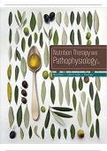 NUTRITION THERAPY AND PATHOPHYSIOLOGY TEST BANK