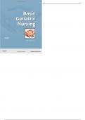 Basic Geriatric Nursing 5th Edition by Gloria Hoffman Wold - Test bank