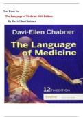 Test Bank for MEDICAL TERMINOLOGY SHORTCOURSE { The Language of Medicine }12th Edition By Davi-Ellen Chabner All chapters 2023/2024 |perfect solution