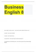 Business English 8