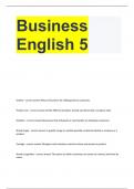 Business English 5