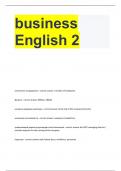 business English 2
