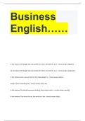 Business      English……