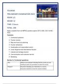 Tourism Grade 12 November and Prelim exam study notes