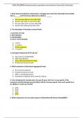 FINA 200 (JMSB exams) practice questions and answers Concordia University