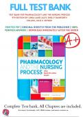 Test Bank Pharmacology and the Nursing Process 9th Edition Test Bank All Chapters | 9780323529495 | All Chapters with Answers and Rationals