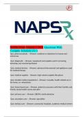 NAPSr Exam Chapter 1 (Oxford university)