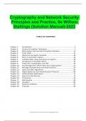Cryptography and Network Security Principles and Practice, 8e William Stallings (Solution Manual)-2023