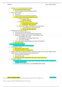 Exam 3 study guide  NUR 170 