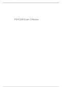 PSYC 290 (Lifespan Development)  Exam 3 Review 