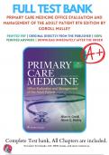 Primary Care Medicine Office Evaluation 8th Edition by Goroll Mulley
