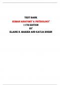  Human Anatomy & Physiology 11th Edition Test Bank By Elaine N. Marieb and Katja Hoehn | All Chapter, Latest-2023/2024|