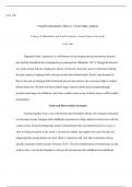 CNL-500 Freud Psychoanalytic Theory: A Case Study Analysis