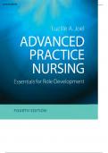 Advanced Practice Nursing Essentials for Role Development Fourth Edition