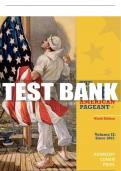 Test Bank For The Brief American Pageant: A History of the Republic, Volume II: Since 1865 - 9th - 2017 All Chapters - 9781285193311