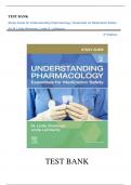 Test Bank For Understanding Pharmacology 3rd Edition by M. Linda Workman , Linda A. LaCharity||ISBN NO:10,0323793509||ISBN NO:13,978-0323793506||All Chapters Covered||A+ Guide.