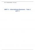 Unit 5 - International Business  P2 M1