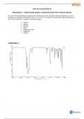 Assignment 2 worksheets Unit 15 - Practical Chemical Analysis 