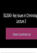 Crime And everyday Life 