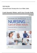 Test Bank - Advanced Practice Nursing in the Care of Older Adults, 3rd Edition (Kennedy-Malone, 2023), Chapter 1-23 + Bonus Chapter | All Chapters