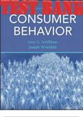 Consumer Behavior 11th Edition by Leon Schiffman, Joseph Wisenblit Test Bank