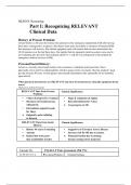 LVN VN39 SKINNY Reasoning case study parts 1 and 2 (answered)/ SKINNY Reasoning JoAnn Smith is a 68-year-old woman who presents to the emergency department (ED).2024