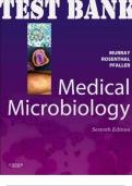 TEST BANK for Medical Microbiology by Murray, Rosenthal, Ken Pfaller 7th Edition