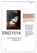 ENG1514 SUPP PORTFOLIO 2024 (FULL ANSWERS)