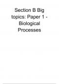 Key Topics For OCR A Biology