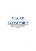 Economics Revision Packet: Unit 2 (Macroeconomics)