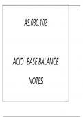 AS.030.102 ACID-BASE BALANCE NOTES 2024.
