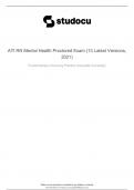 ATI RN Mental Health Proctored Exam