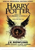 (Harry Potter 8) J. K. Rowling, Jack Thorne, John Tiffany - Harry Potter and the Cursed Child - Parts I & II
