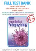 Test Bank Porth's Essentials of Pathophysiology 5th Ed By Tommie L. Norris A+ SCORED 2024 Update  