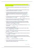 Hosa Sports Medicine Exam 250 Questions with 100% Correct Answers 2024 Update.