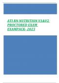 ATI RN NUTRITION V1&V2