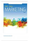 Test Bank for Marketing, 20th Edition, William M. Pride, O. C. Ferrell
