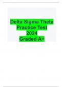 Delta Sigma Theta Practice Test 2024 Graded A+