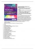 Test Bank Prioritization, Delegation, and Assignment 5th Edition. Practice Exercises for the NCLEX Examination