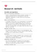 GCSE AQA Psychology : Research methods 