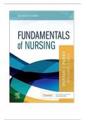  Test Bank For Fundamentals of Nursing 11th Edition Potter Perry Chapter 1-50 | Complete Guide Newest Version 2022