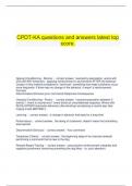  CPDT-KA questions and answers latest top score.
