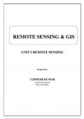 Introduction of Remote sensing